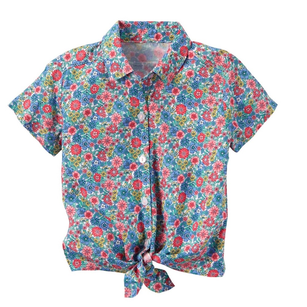 Carter’s button down floral top